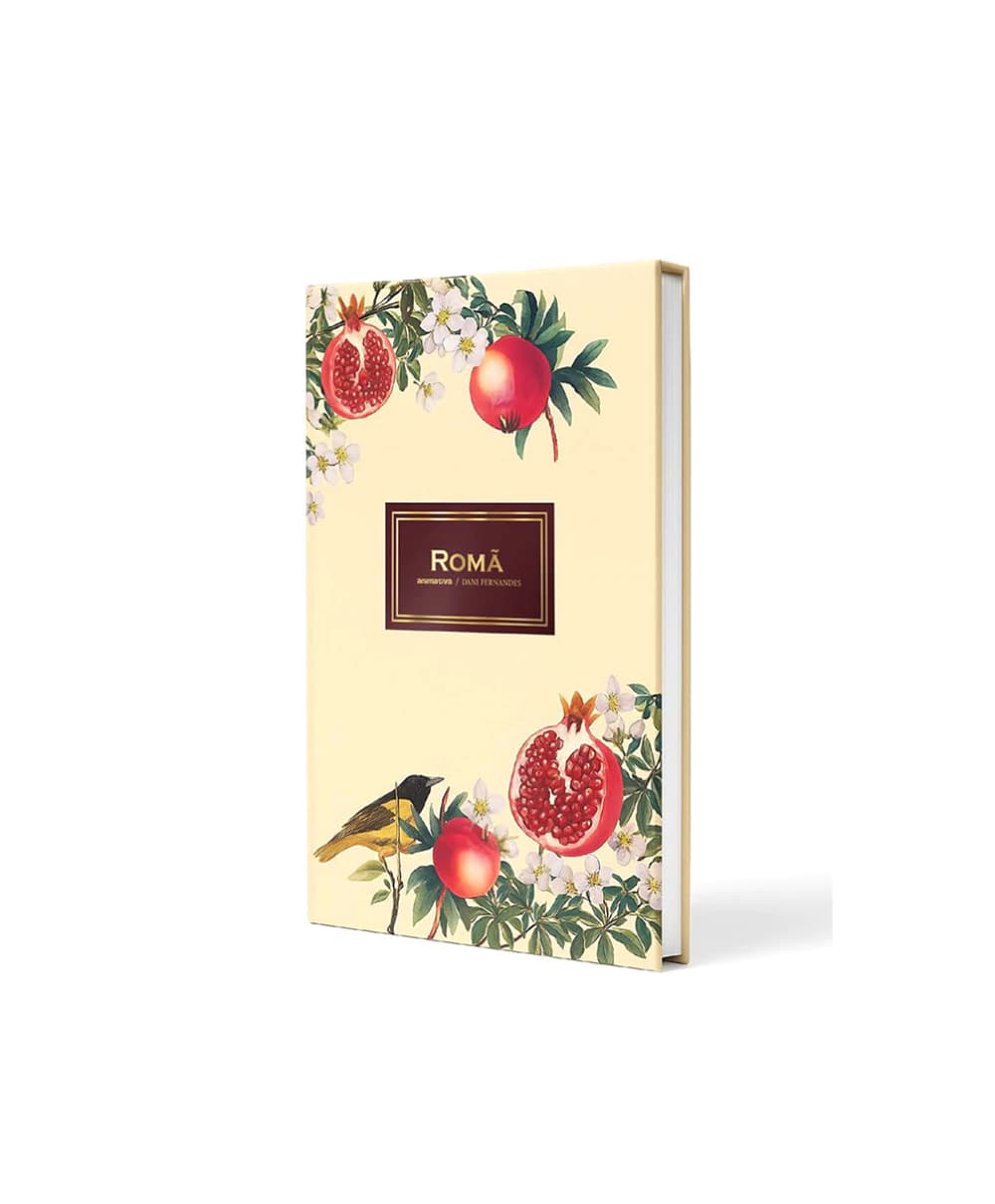 Bloco de Anotações Perfumado Romã 80 Folhas 170x250mm | Dani Fernandes & Animativa