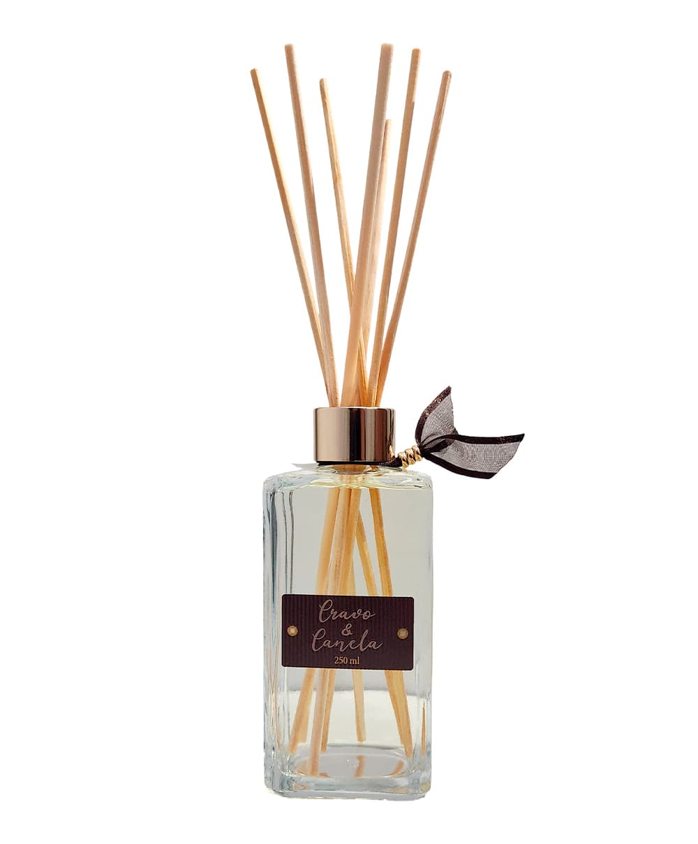 Difusor de Aromas Cravo e Canela 250ml Óleo Dani Fernandes