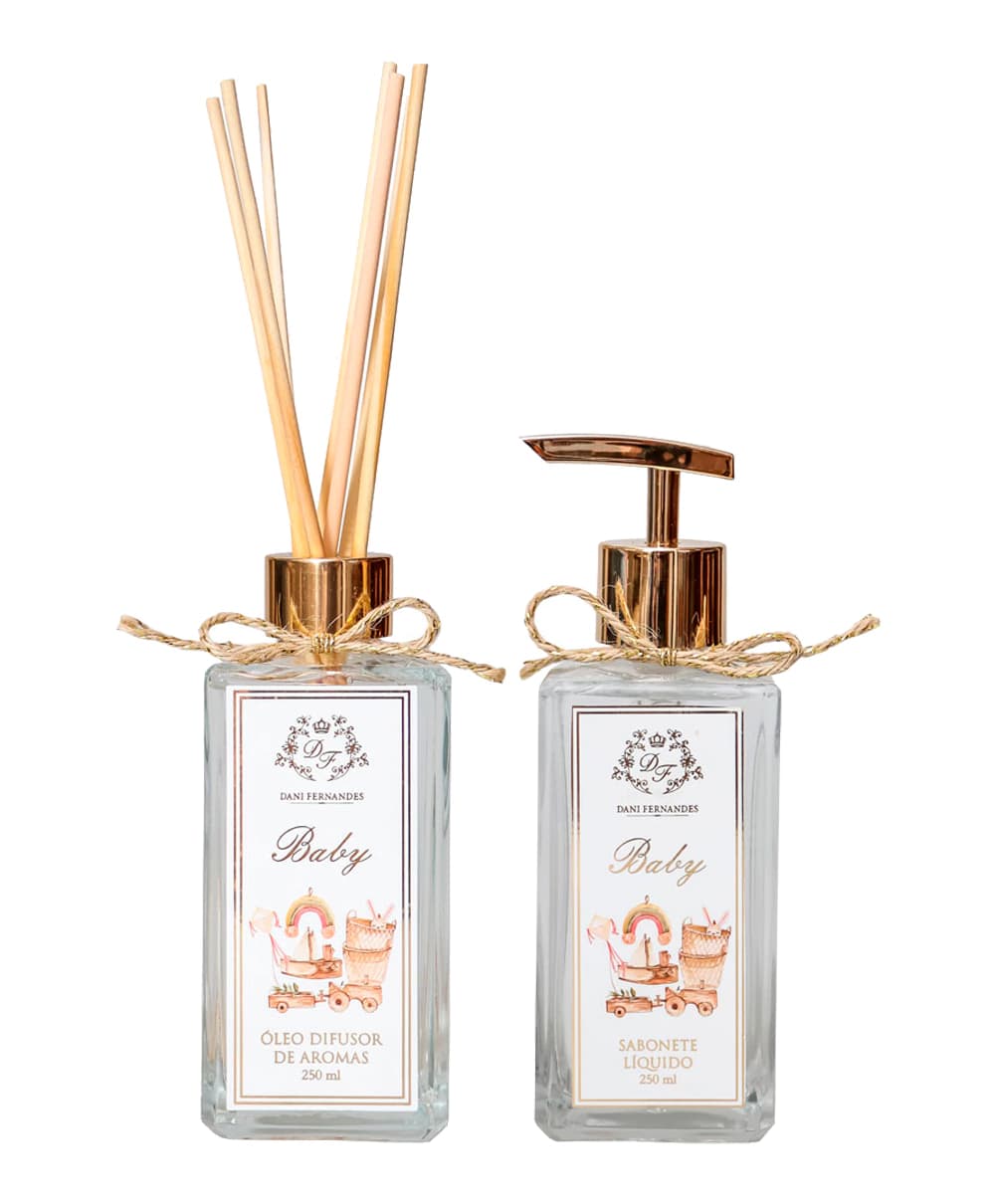 Difusor e Sabonete Líquido Baby 250ml Dani Fernandes