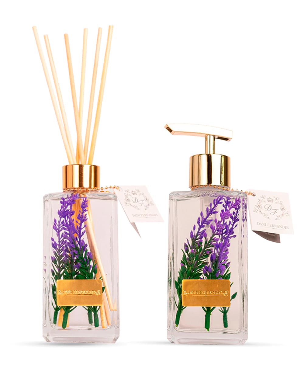 Difusor e Sabonete Líquido Lavanda 250ml Dani Fernandes