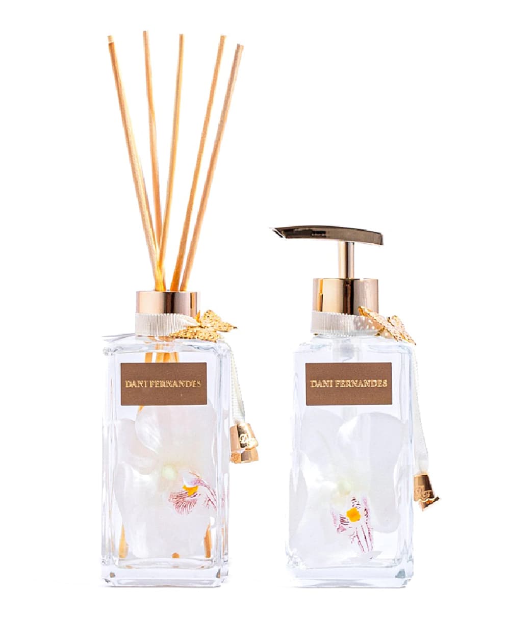 Difusor e Sabonete Líquido Orquídea 250ml Dani Fernandes