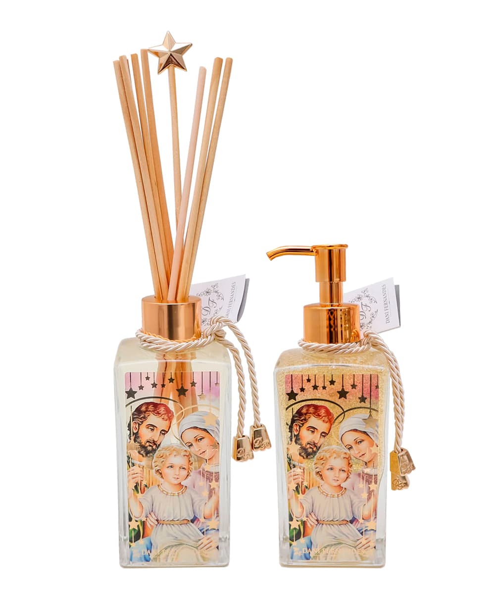 Difusor e Sabonete Líquido Sagrada Família 250ml Dani Fernandes