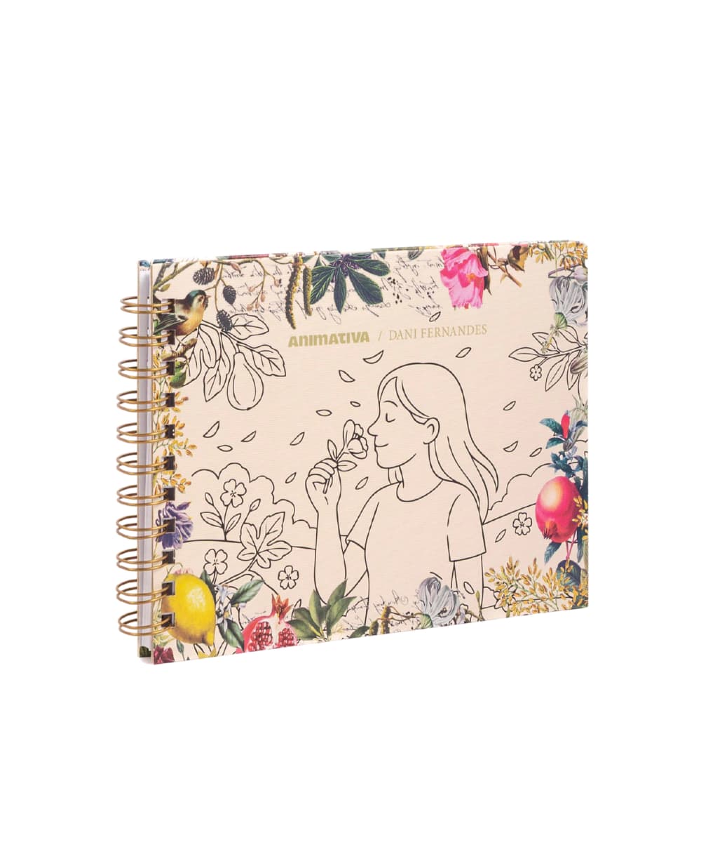 Livro de Colorir 48 Folhas 150g | Dani Fernandes e Animativa