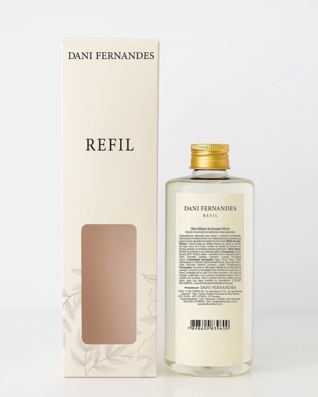 Refil 500ml Sabonete Aroma Bamboo