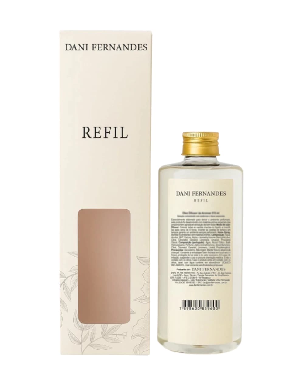 Refil 500ml Sabonete Aroma Tênue Glitter