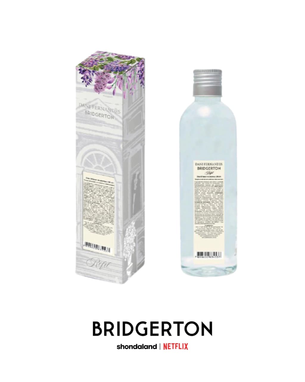 Refil de Difusor de Aromas 250ml Laranjas & Realeza | Dani Fernandes & Bridgerton