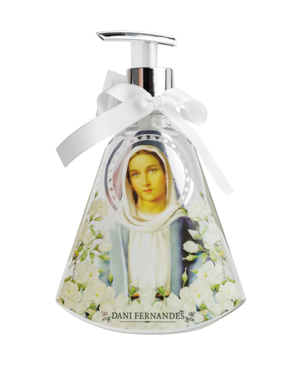 Sabonete Glitter Flor de Algodão Mãe Querida 210ml | Dani Fernandes