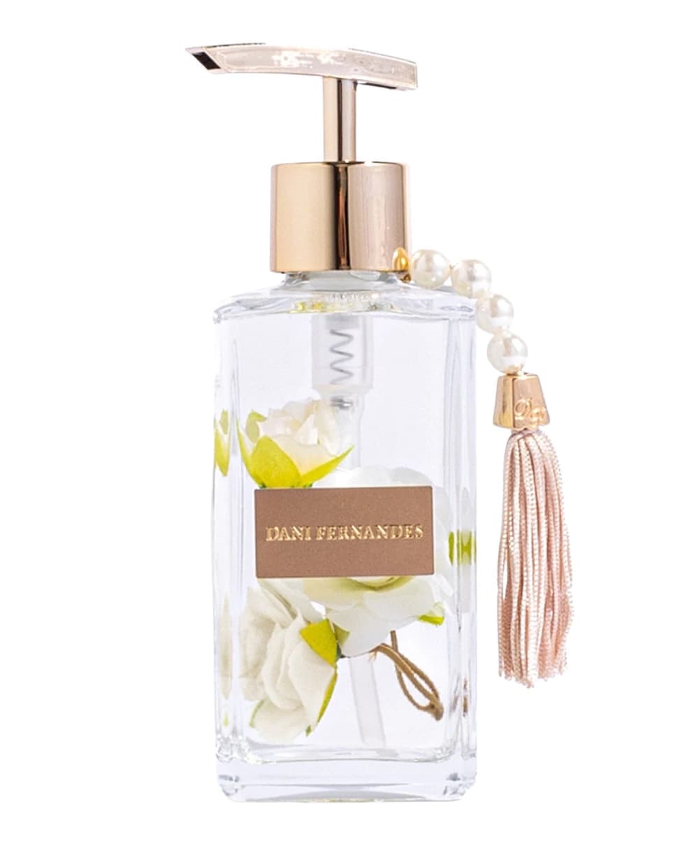 Sabonete Liquido Mini Rosas Tênue 250ml - Branco | Dani Fernandes