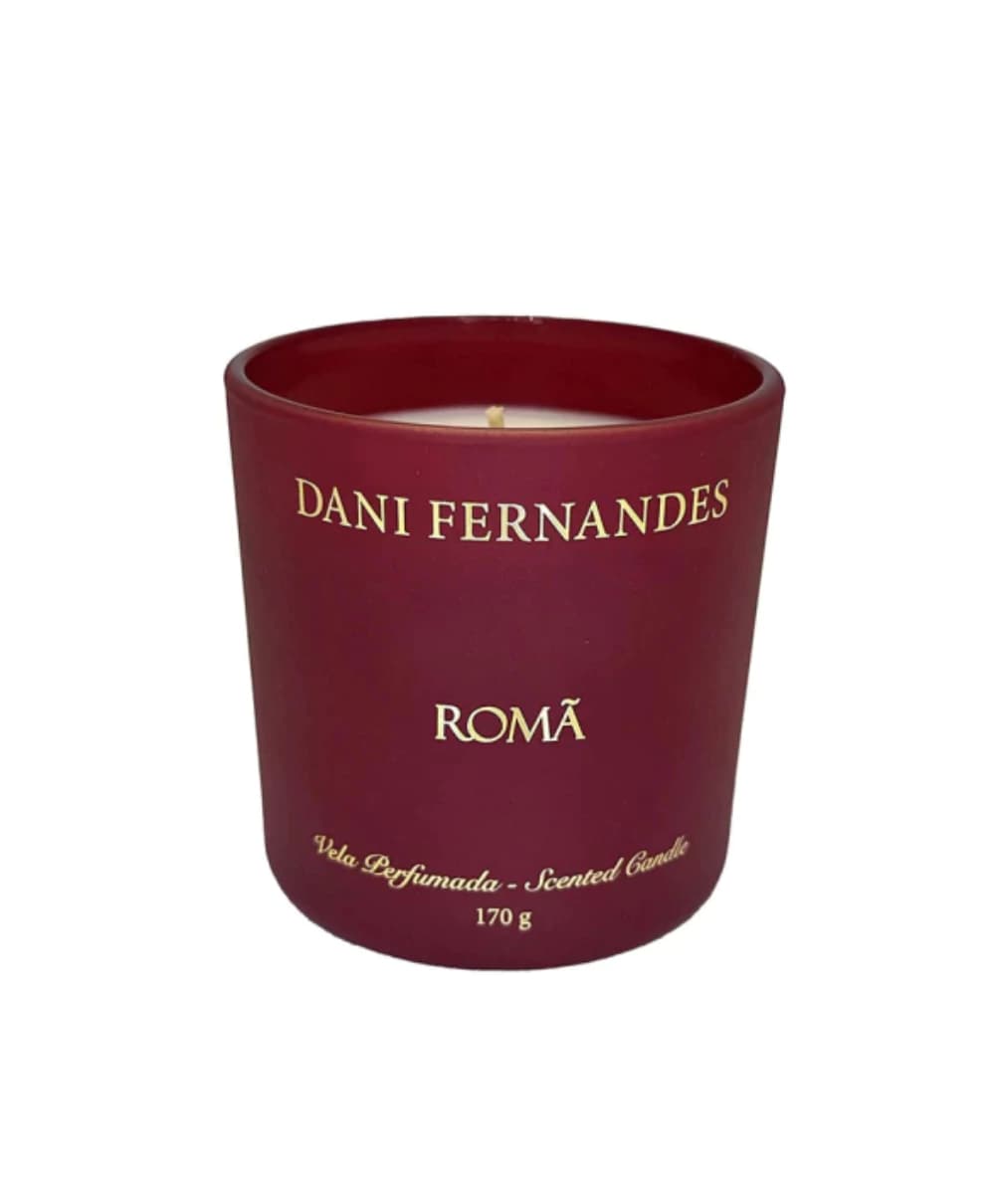Vela Perfumada Aroma Romã 170g | Dani Fernandes