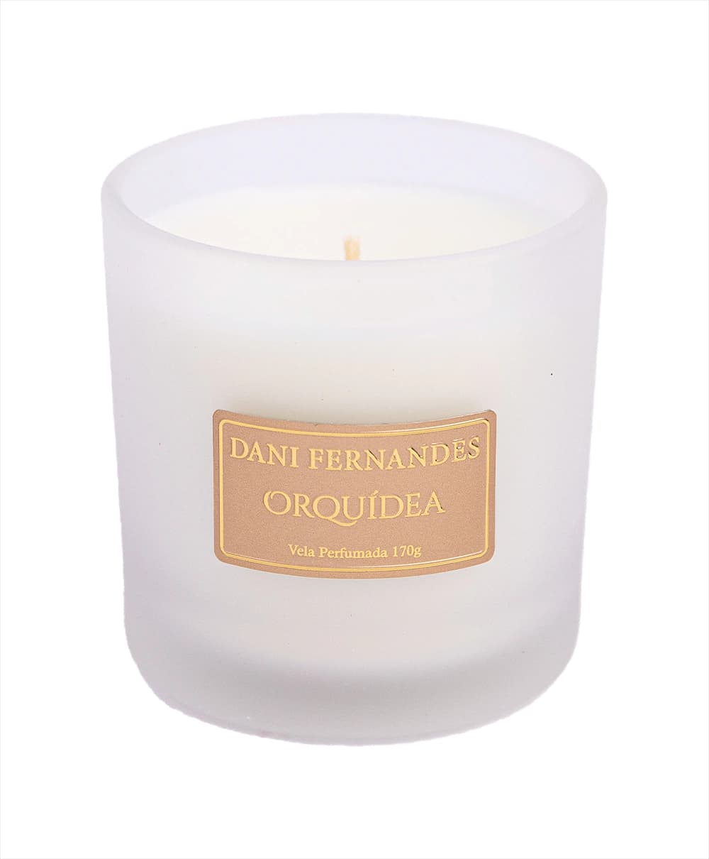 Vela Perfumada Orquidea 170 g Dani Fernandes